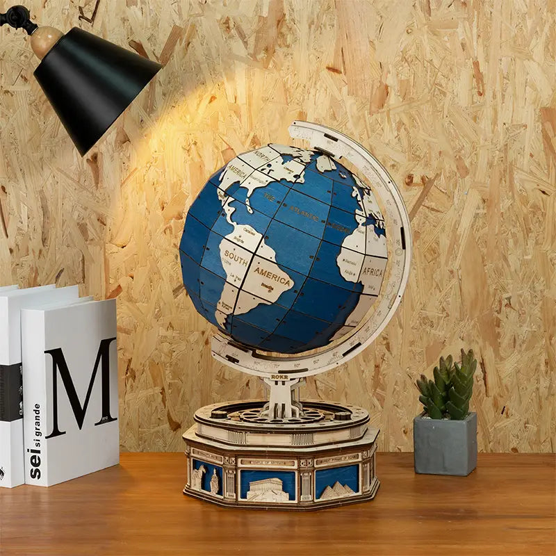 Plywood Package with English Instructions and Accessories Without Wax