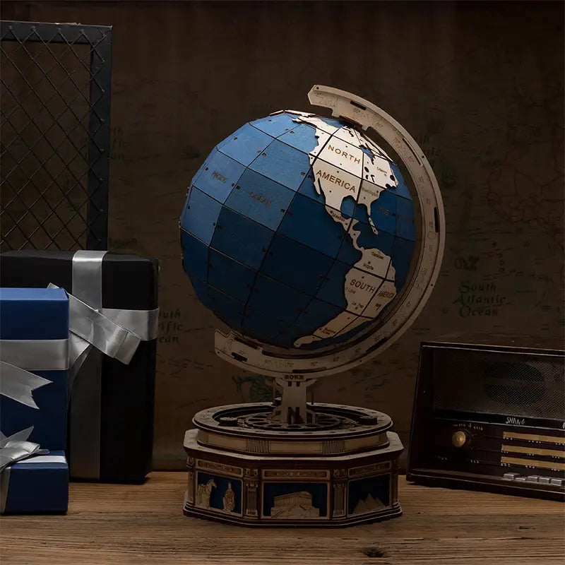Plywood Package with English Instructions and Accessories Without Wax