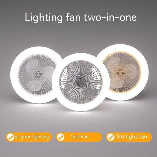 6 Inch 30W Universal Fan Lamp with Remote Control and Fragrance Feature