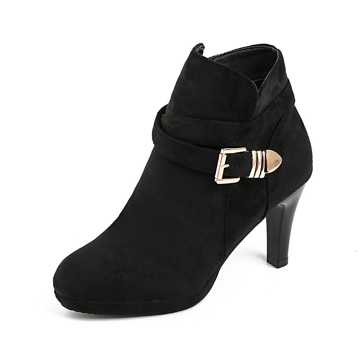 Stiletto Chic: Plus Size Women's Fashion Boots