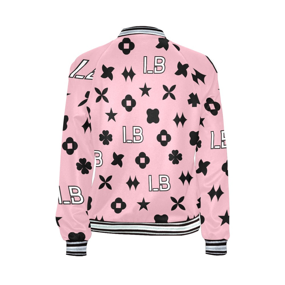 Women's Horizontal Stripes Jacket (Model H21) - LauBelle Brand