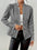 Elegance Blazer: Slim Fit Office Stand Collar - LauBelle Brand