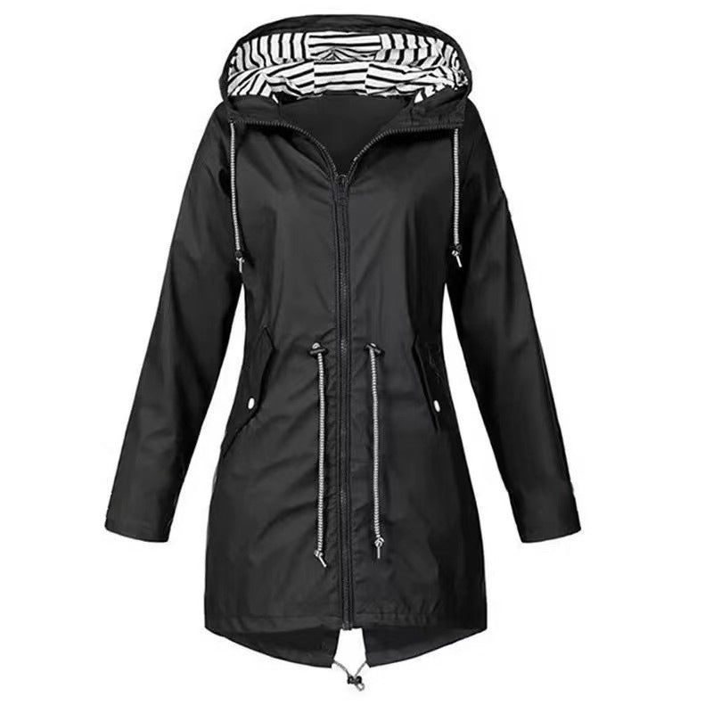 RainGuard Women's Lightweight Trench Jacket - LauBelle Brand