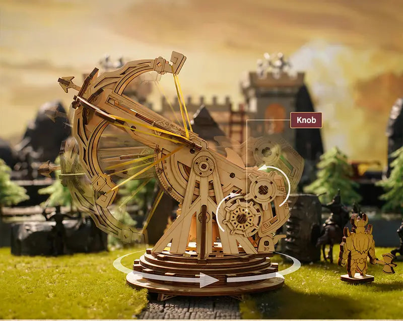3D Wooden Military Puzzle Model for Ages 12 and Up