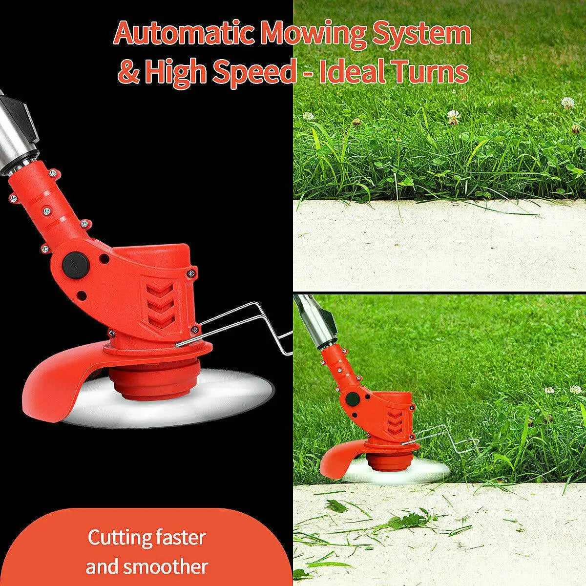 Unbranded 3 in 1 Cordless Electric Grass Trimmer with Power Battery