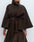 Chic Winter Batwing Belted Trench Coat for Women - LauBelle Brand