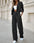 Spring Striped Cropped Suit Set for Women – Chic Casual - LauBelle Brand