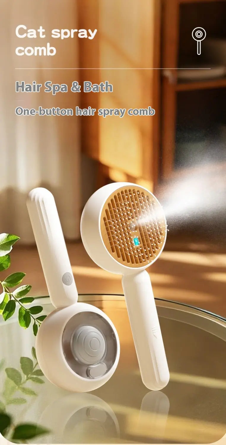 Pet Spray Comb Brush for Cats and Dogs