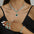 Bridal Glam 3-Piece Jewelry Set: Necklace, Studs, Bracelet - LauBelle Brand