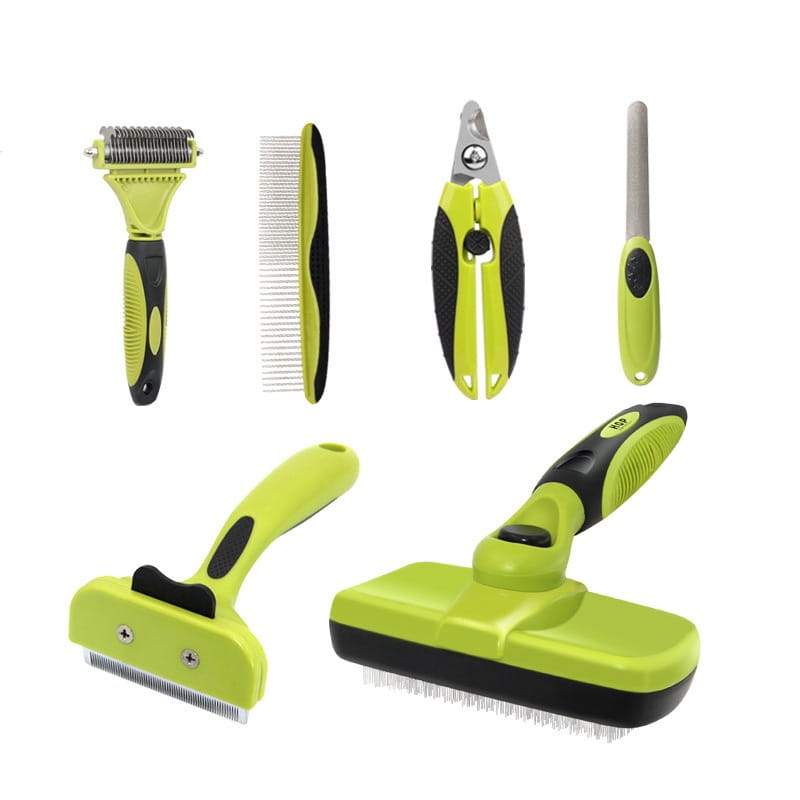 Plastic Dog Accessory Sets in Multiple Colors and Sizes