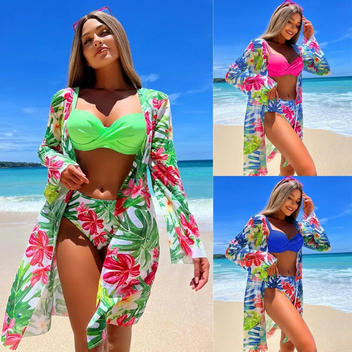 Women’s Two-piece Swimsuit Sexy Beach Blouse Bikini