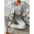 Sunken Stripe Chic 3-Piece Women's Casual Set - LauBelle Brand