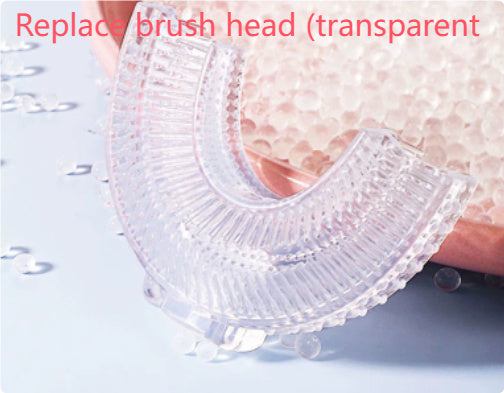 Children'S Electric Toothbrush Food Grade Silicone Oral 360 Degree Automatic Usb Charging Smart Children'S Toothbrush U-Shaped - LauBelle