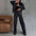 VivaFlex Women's Zipper Jacket & Wide Leg Pant Set - LauBelle Brand