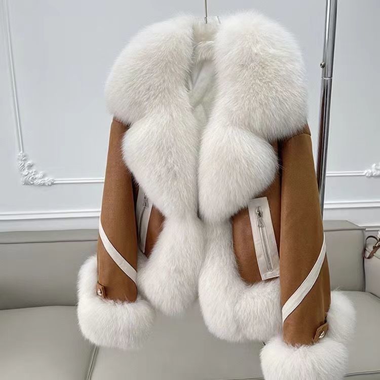 Cozy Chic Women's Winter Fur Coat - LauBelle Brand