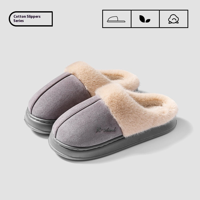 CuddlePaws: Unisex Cozy Cotton Indoor Slippers - LauBelle