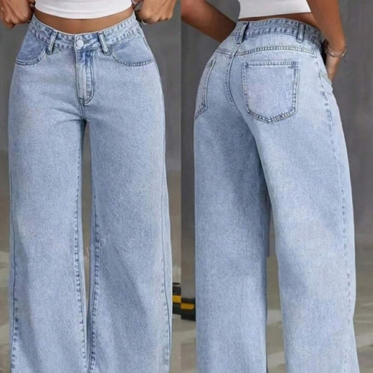 SpiceRise High Waist Straight Jeans - LauBelle Brand