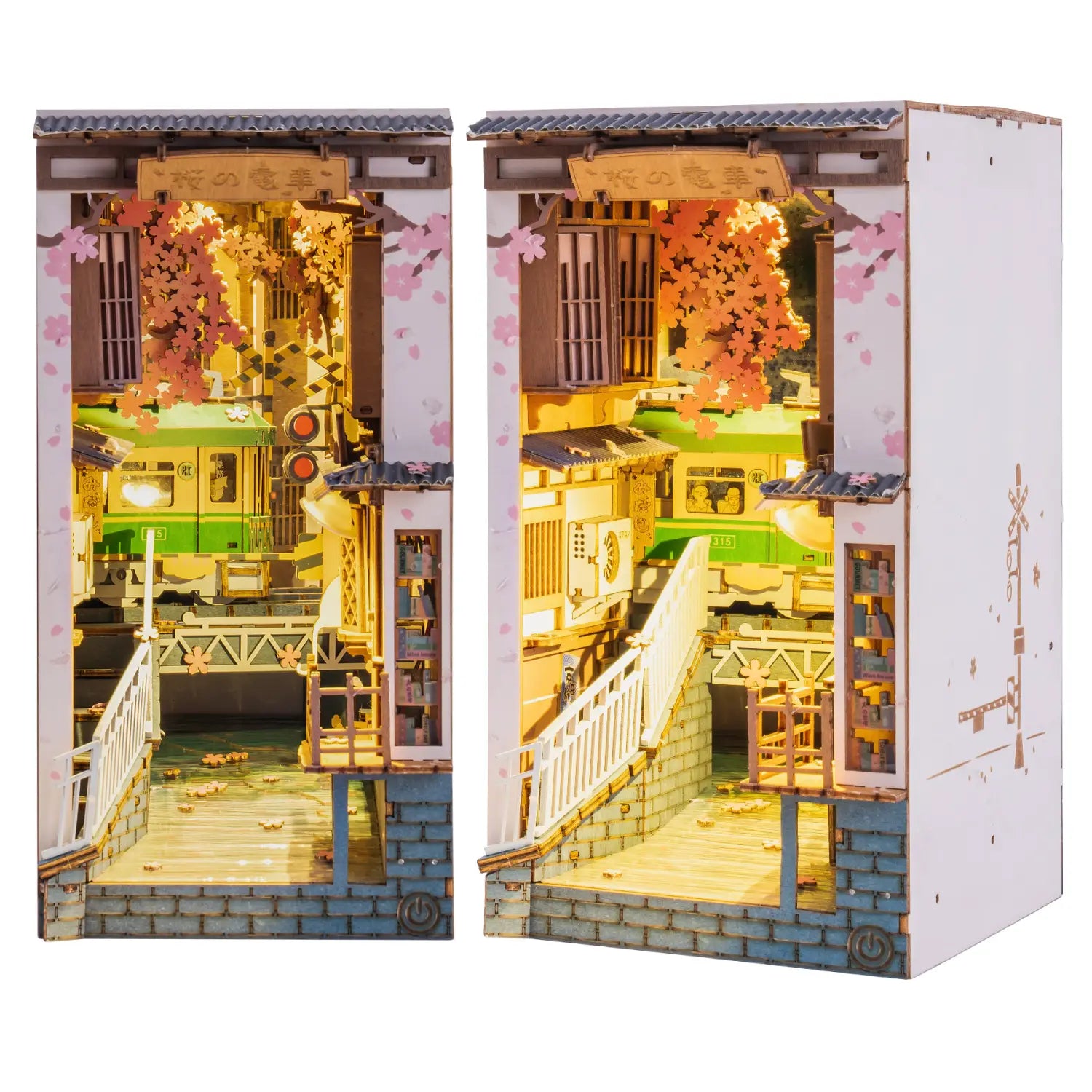 TGB01 Sakura Densya Model Kit 340 Pieces for Ages 14 and Up
