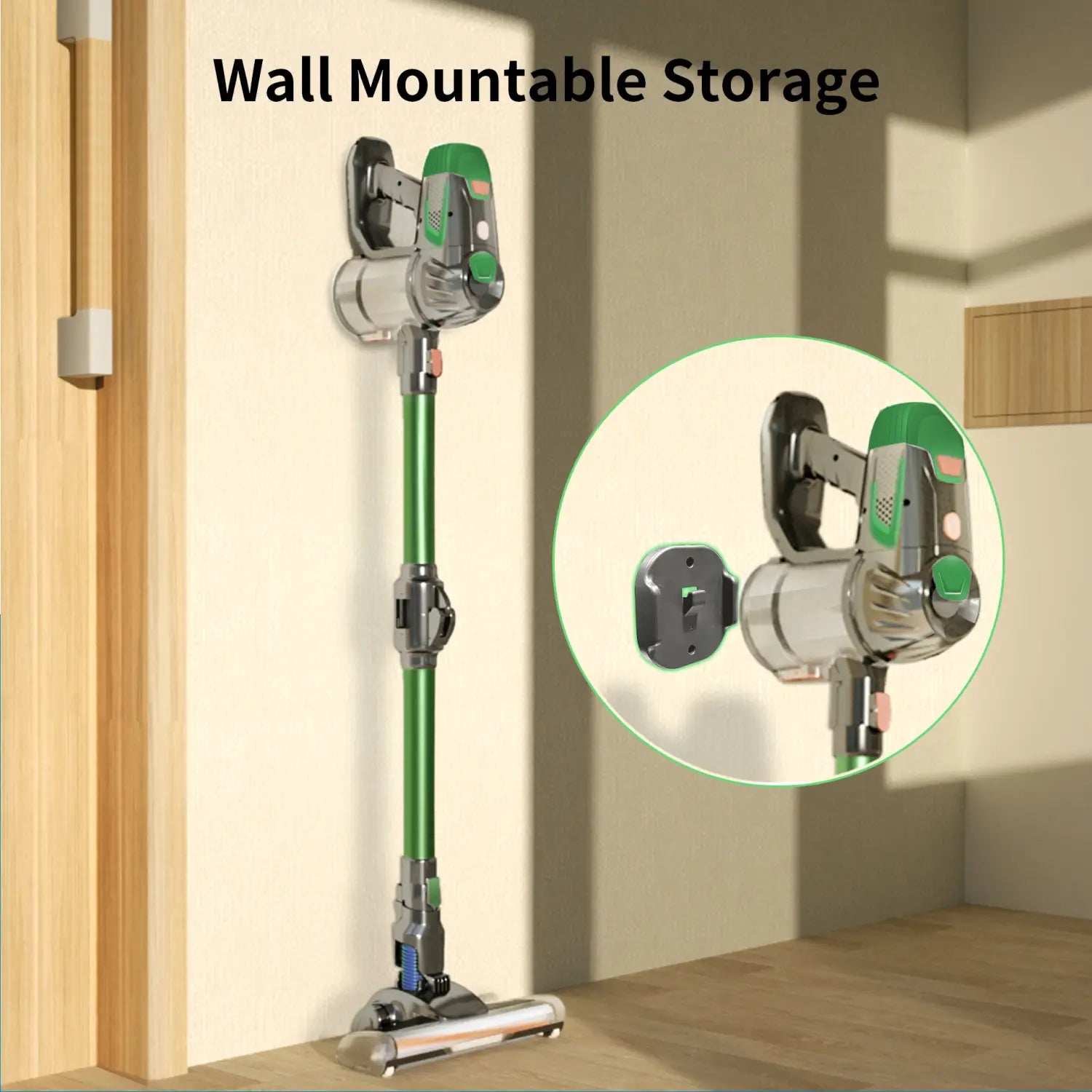 Multifunctional Vacuum Cleaner with LED Lighting and Dual Motors