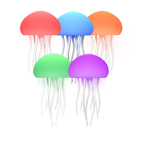Jellyfish Mood Lamp LED Jellyfish Night Light Portable Jellyfish Lamp Jellyfish Decorations Smart Table Lamp For Bedside Desk - LauBelle