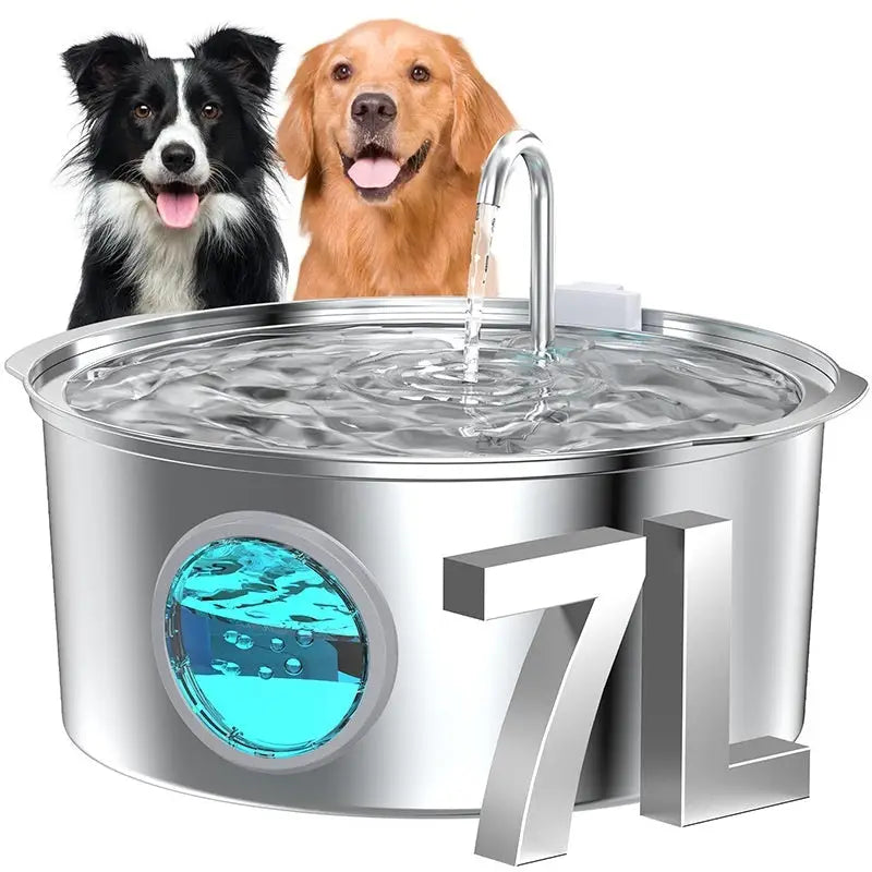 7L Round Corner and Flower Head Mouth Long Window Heating Containers Faucet Round Window / EU