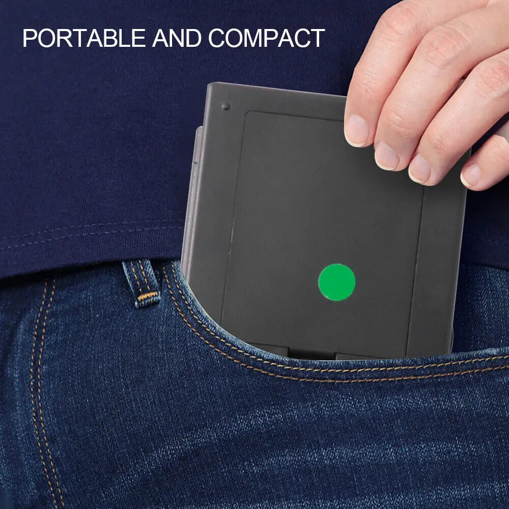 Retractable Folding Digital Outdoor Stool with Precision Scale and Protective Cover