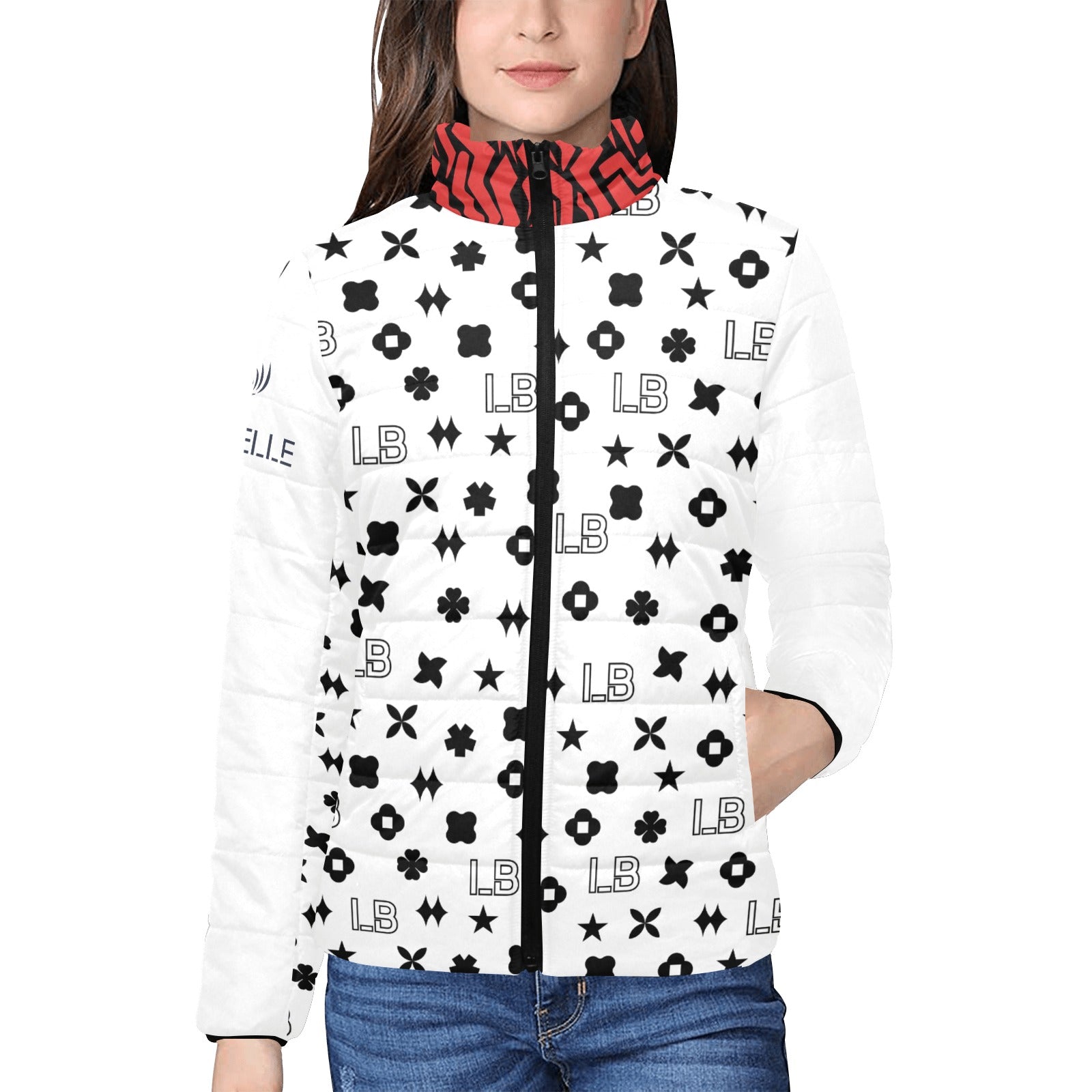 Women's stand collar padded jacket(H41) - LauBelle Brand