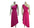 RosePetal Asym Pleated Dress - Sexy Evening Glam - LauBelle Brand