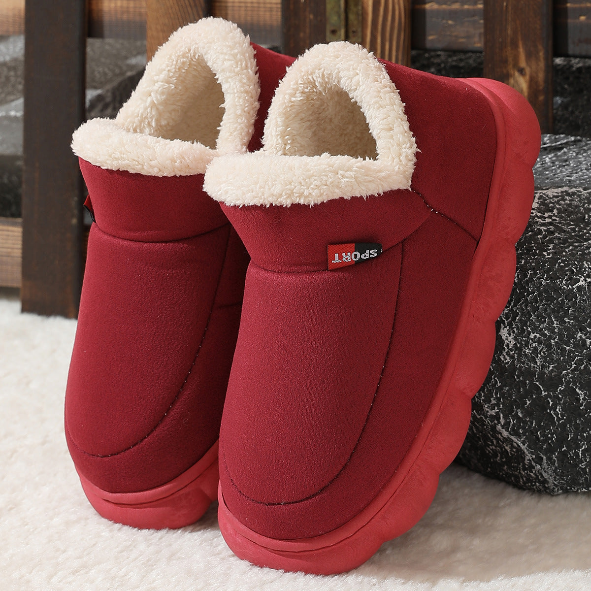 CozyStep Winter Plush Suede House & Garden Shoes - LauBelle