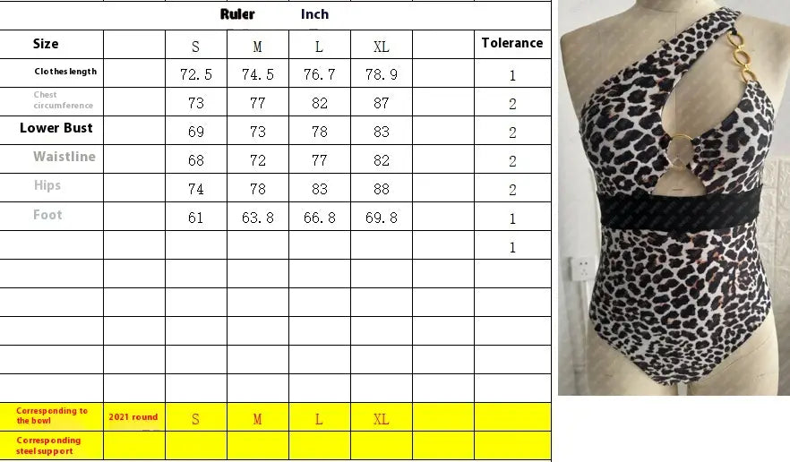 Women’s Black And White Spots Printed Bikini
