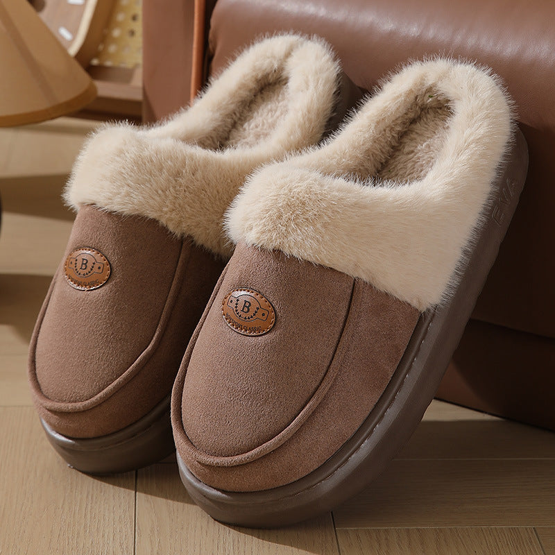 CozySuede Women’s Indoor Plush Winter House Slippers - LauBelle Brand