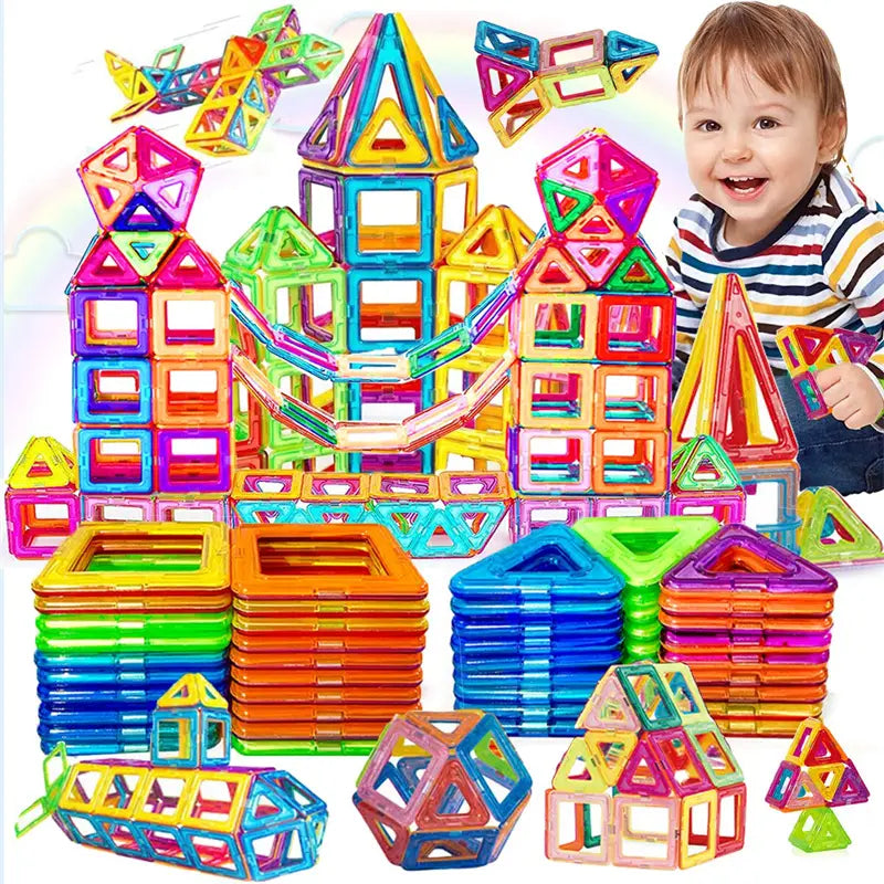 ABS Magnetic Building Blocks Small Particle Educational Toy