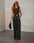 Chic Denim Duo: Vest & Wide-Leg Pants Set - LauBelle Brand