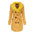 FurElegance: Mid-Length Woolen Women's Trench - LauBelle Brand