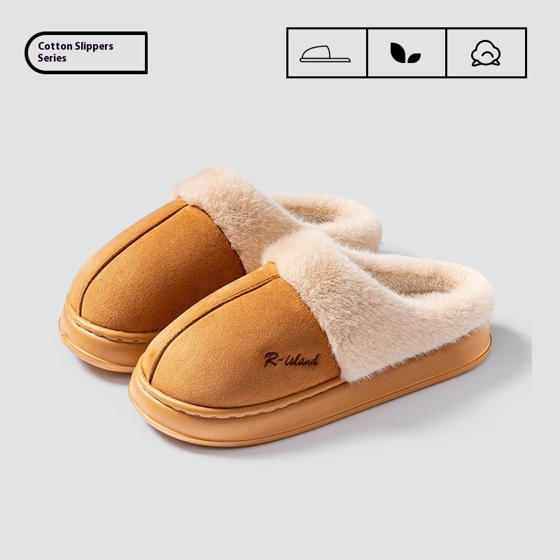 CuddlePaws: Unisex Cozy Cotton Indoor Slippers - LauBelle