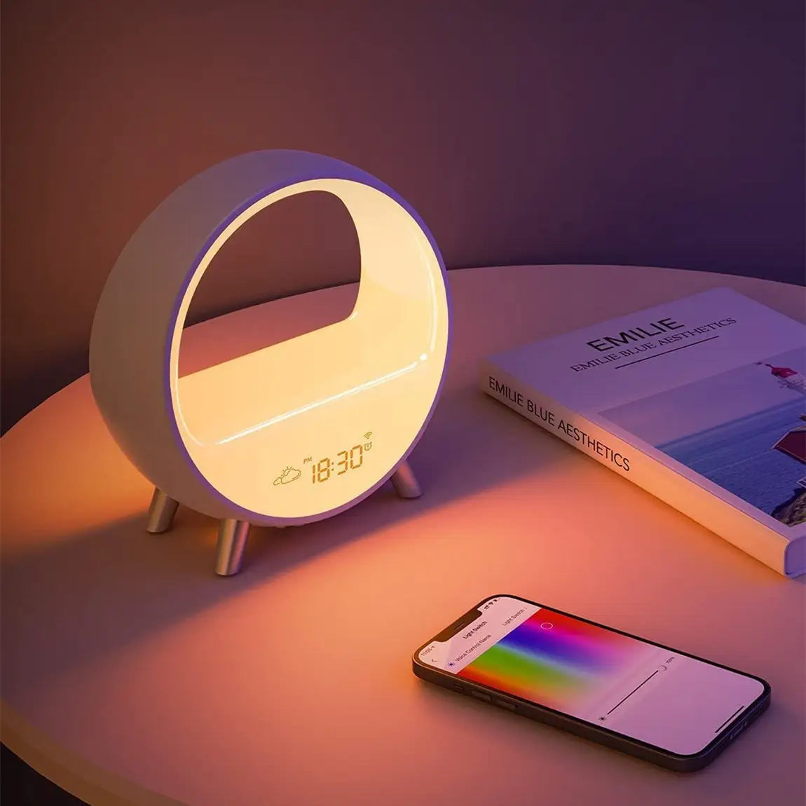 Customizable Sleep and Wake Up Light with App Control