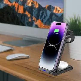 Three In One Wireless Charger Bracket Base for Multiple Devices