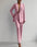 Elegance: Women's Casual Slim Fit Suit Set - LauBelle Brand