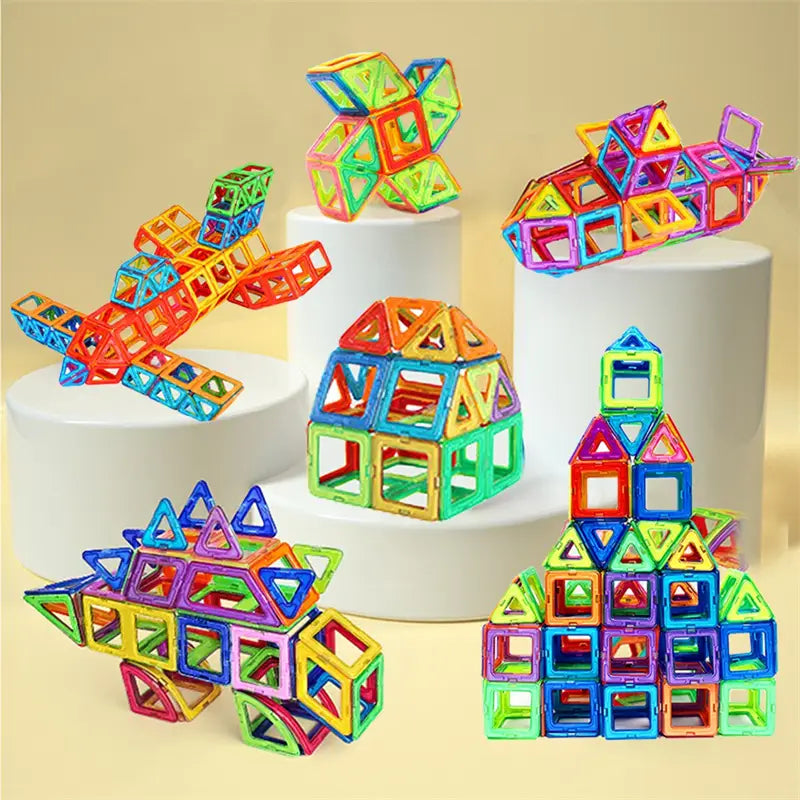 ABS Magnetic Building Blocks Small Particle Educational Toy
