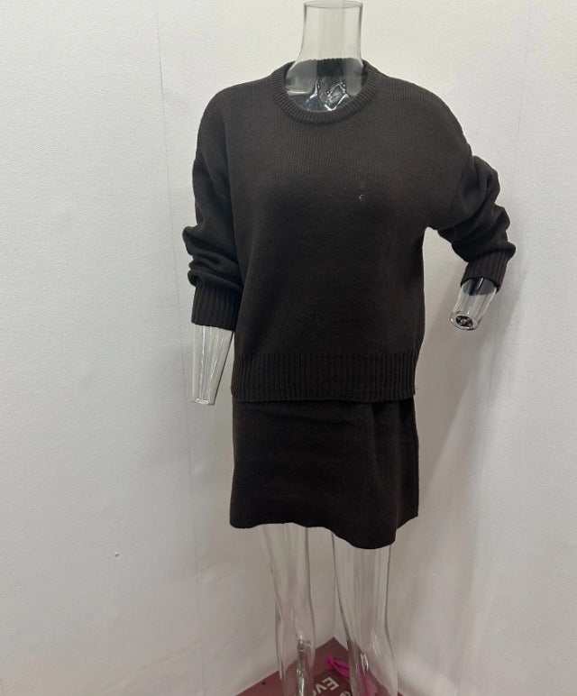 ChicKnit Women's 2-Piece Sweater & Skirt Set - LauBelle Brand