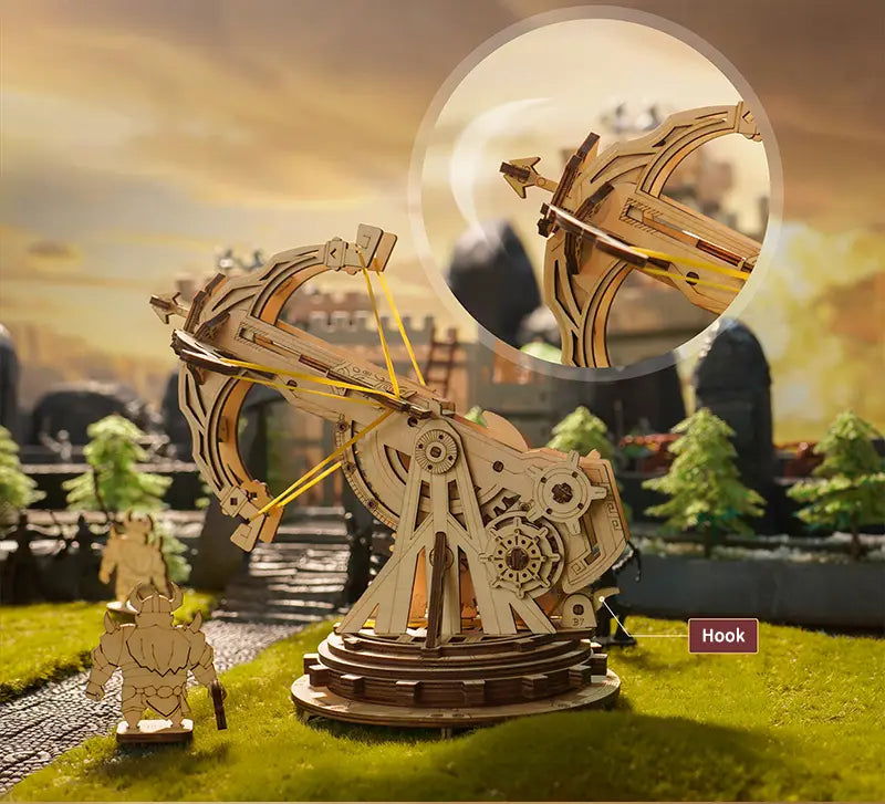 3D Wooden Military Puzzle Model for Ages 12 and Up