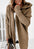 Chic Bat Sleeve Oversized Hooded Cardigan Sweater - LauBelle Brand