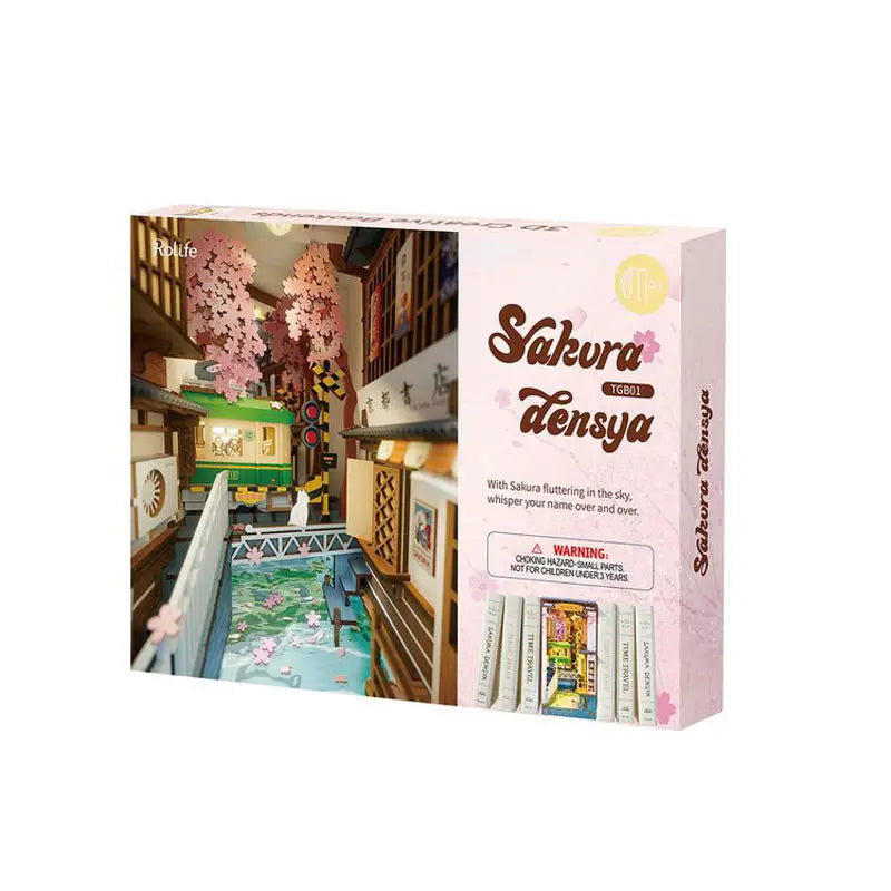 TGB01 Sakura Densya Model Kit 340 Pieces for Ages 14 and Up