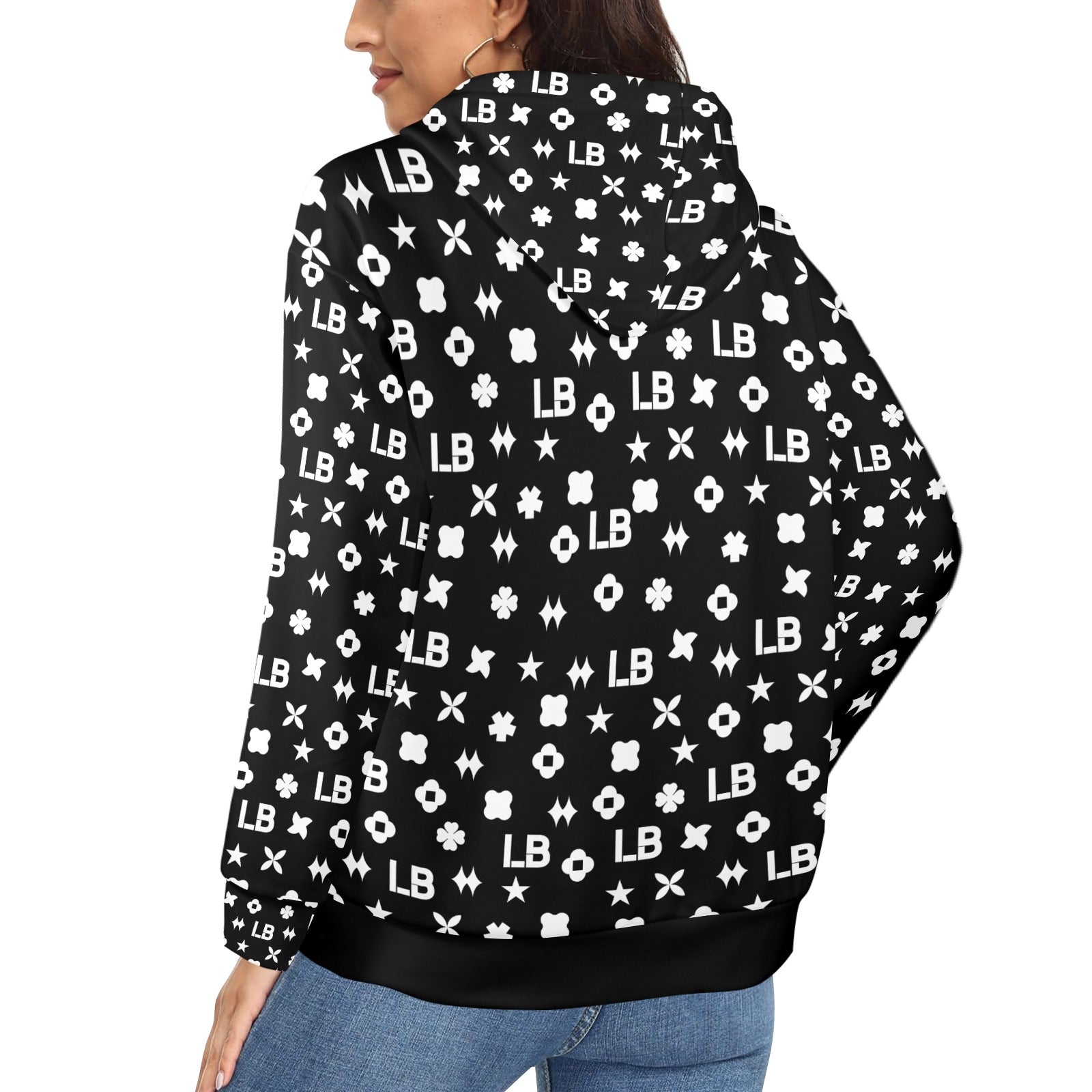 Women's Fleece Full-Zip Hoodie - LauBelle Brand