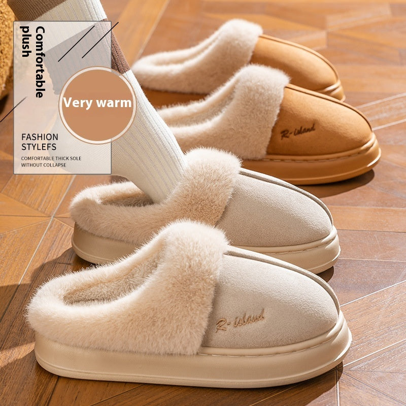 CuddlePaws: Unisex Cozy Cotton Indoor Slippers - LauBelle Brand