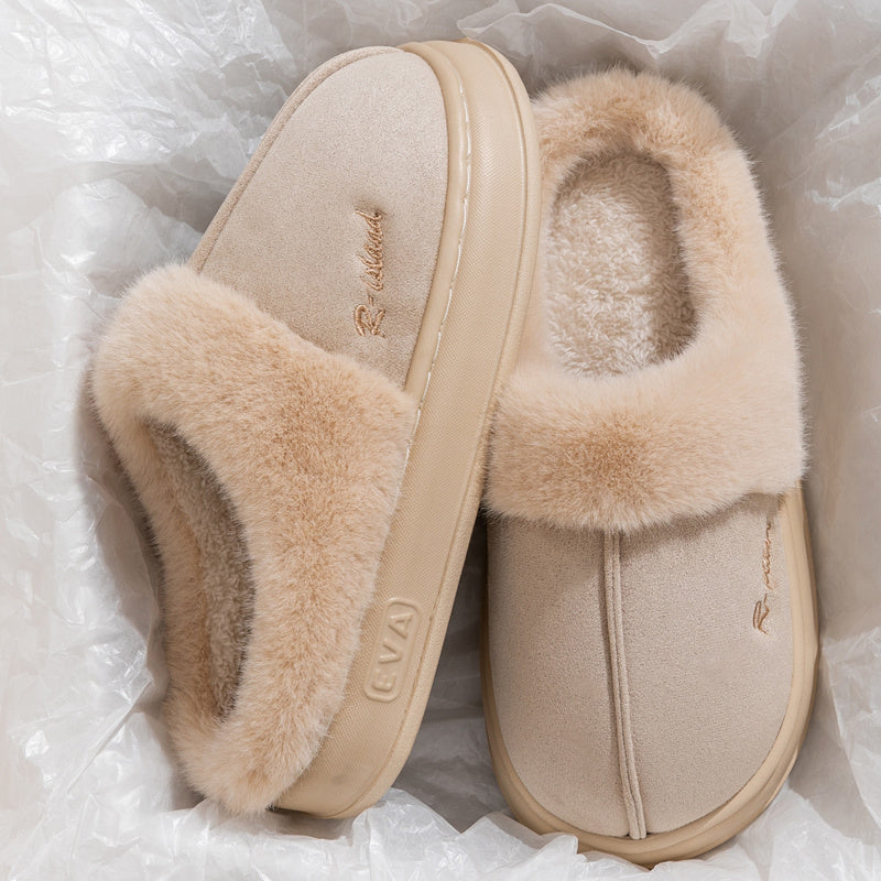 CuddlePaws: Unisex Cozy Cotton Indoor Slippers - LauBelle Brand