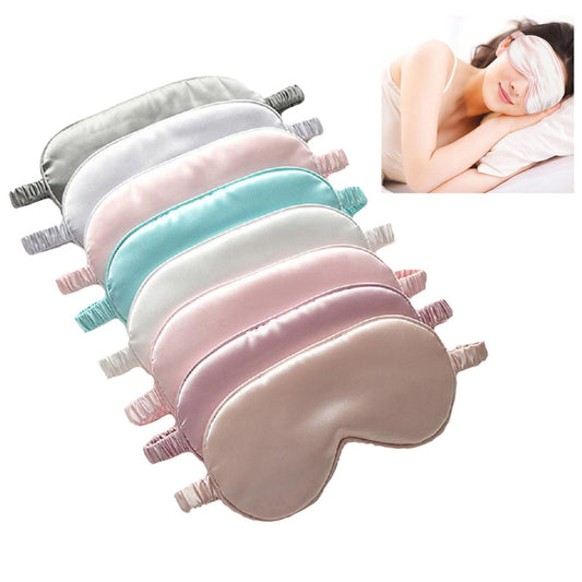 SilkTouch Sleep Mask - Luxury Eye Shade Cover for Rest - LauBelle Brand