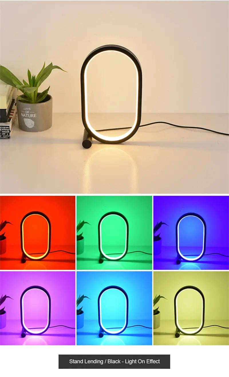 Seiko Iron LED Lamp with Elegant Minimalist Design