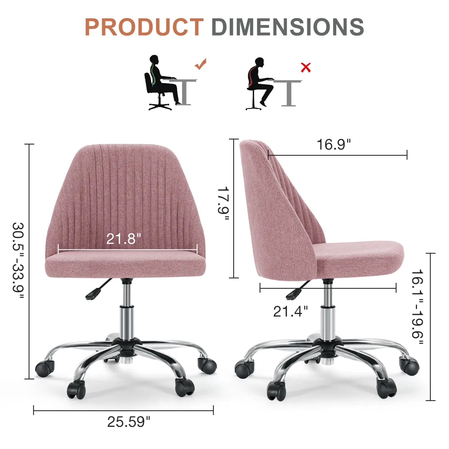 ZHUMI C 2776 PK Pink Storage Unit 51.82 x 57.91 x 74.42 cm