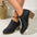 ZipUp Chunky Ankle Boots - Women's Fall/Winter Style - LauBelle Brand